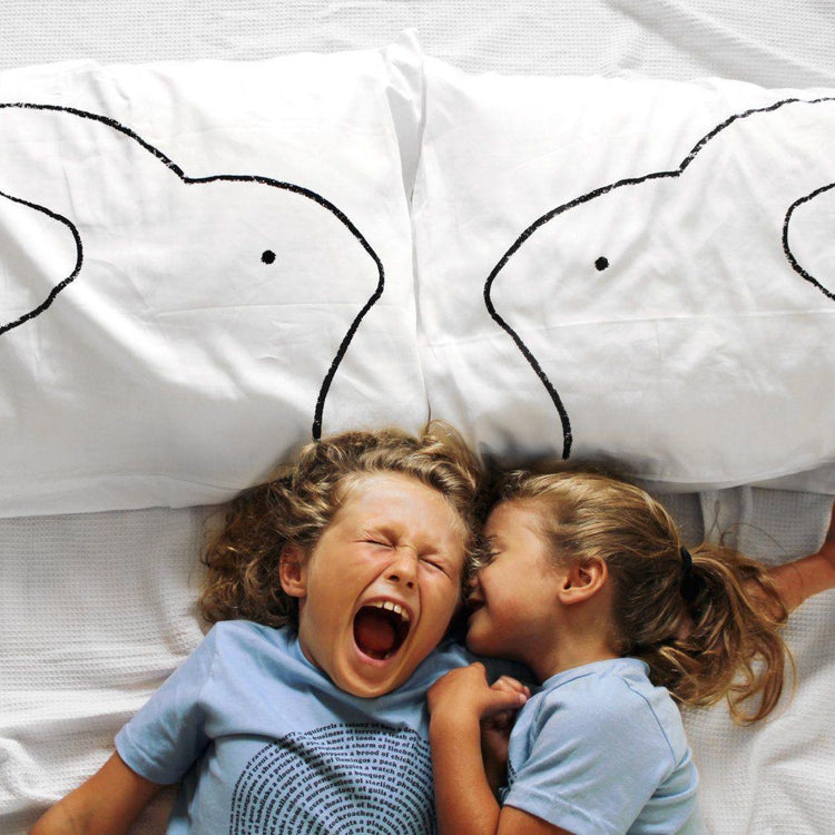 Best Bunnies Rabbit Pillowcases - Set of 2 Pillowcases Xenotees