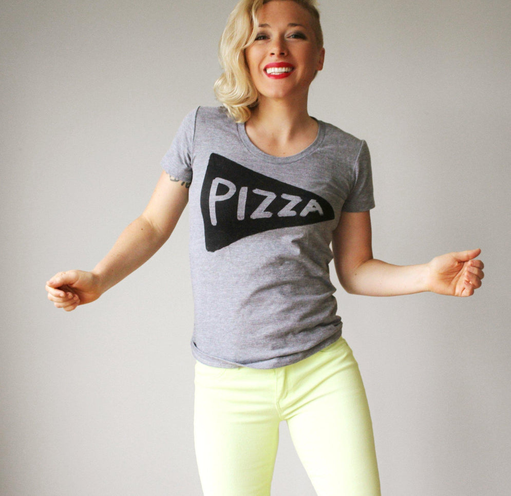 Couples Pizza Shirt Set by Xenotees