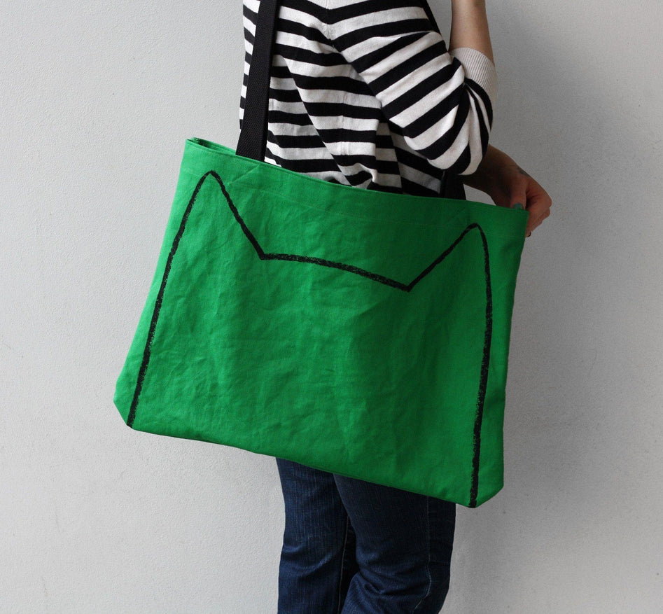 Big Cat Tote Bag by Xenotees