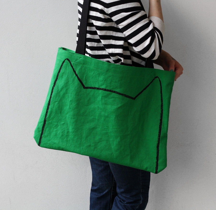 Big Cat Tote Bag by Xenotees