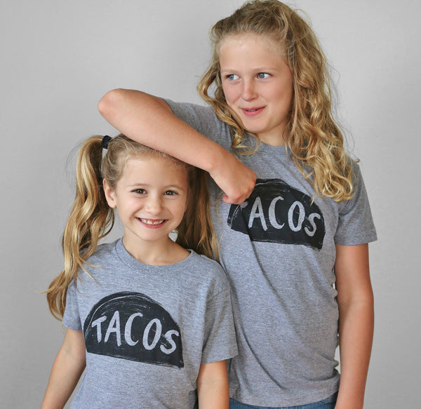 Childrens Made in the USA Taco themed Clothing