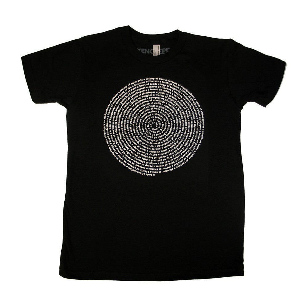 Animal Collective Group Nouns Kids Tee Shirt by Xenotees