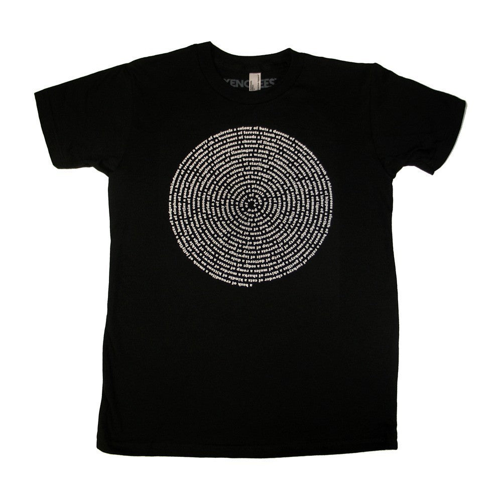 Animal Collective Group Nouns Kids Tee Shirt by Xenotees