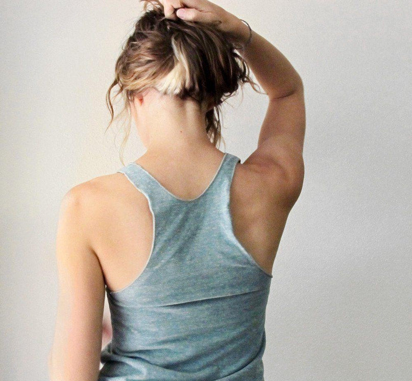 Womens XX Tank Top T-shirt in Mint Green by Xenotees