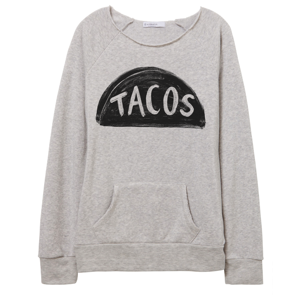 Women's Off-the Shoulder-Slouchy Taco Sweatshirt Sweatshirts Xenotees