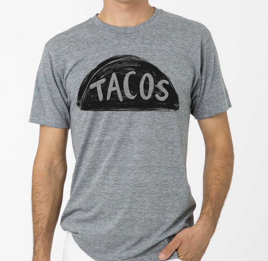 Taco Tuesday Tri-blend Graphic T-shirt Men Tshirts Xenotees