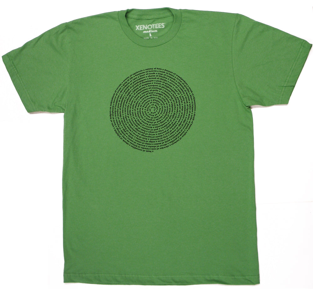 Animal Group Names Mens T-shirt Men Tshirts Xenotees