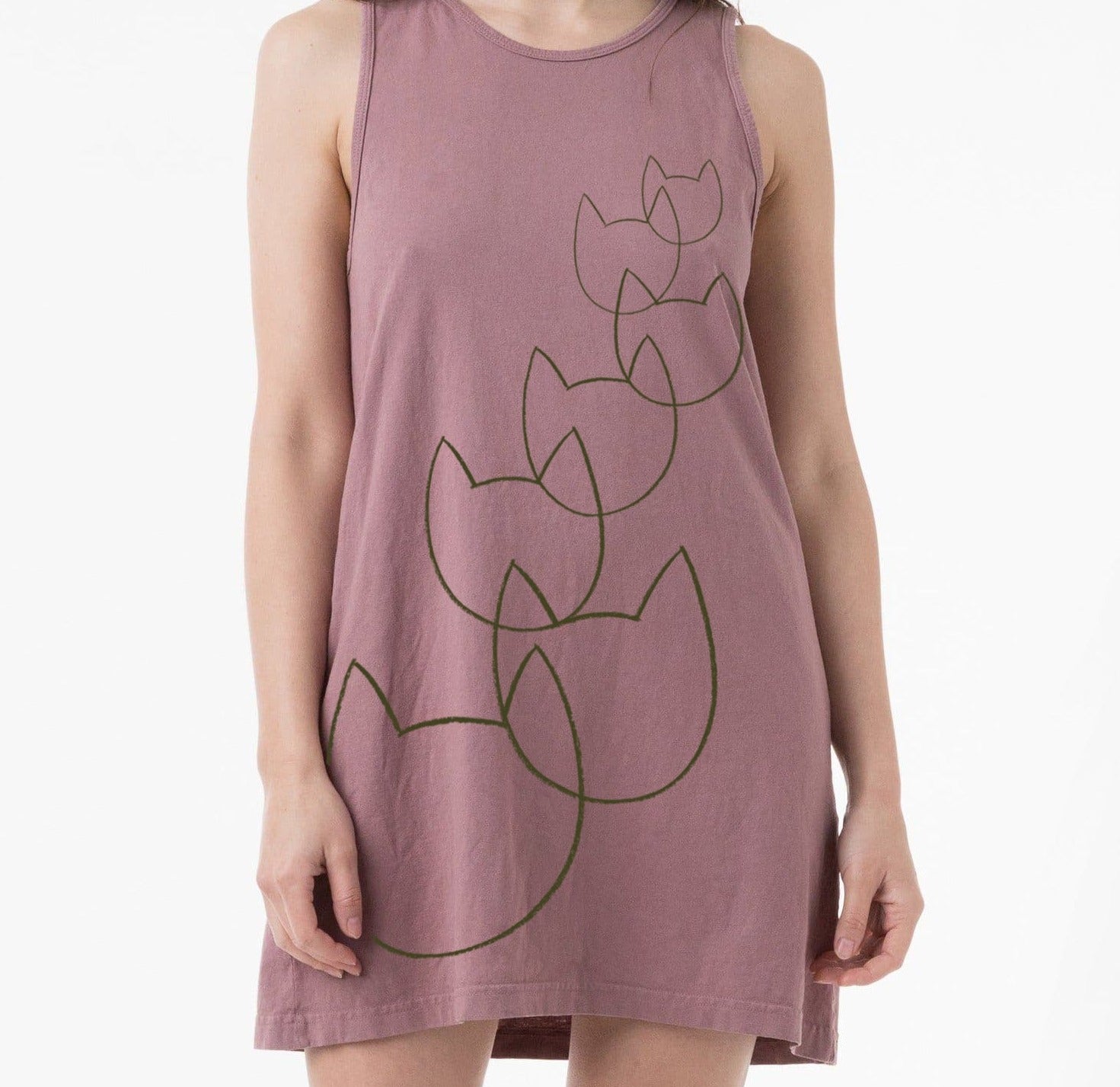 Cute Cat Lady Dress