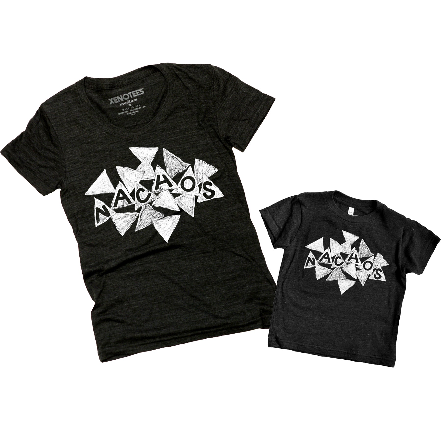 Mommy and Me Nachos Shirts by Xenotees