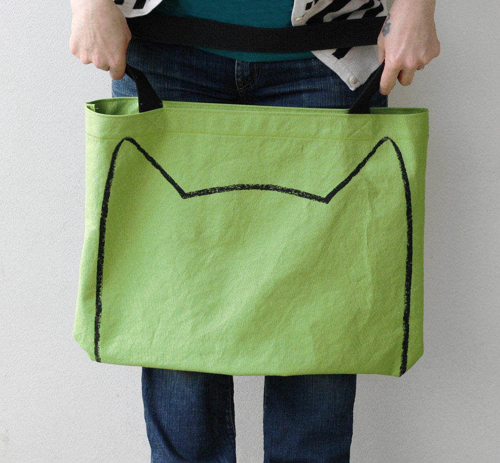 Big Cat Tote Bag by Xenotees