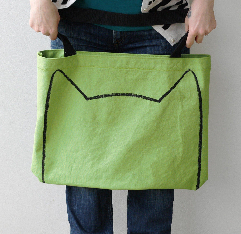 Big Cat Tote Bag by Xenotees