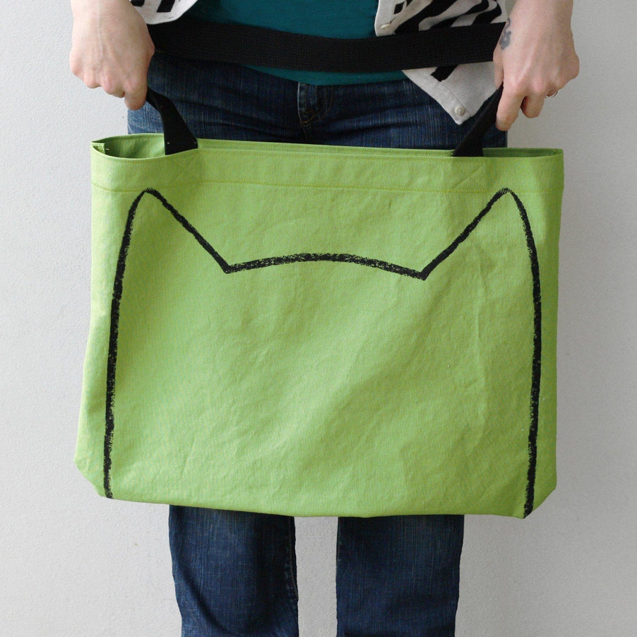 Big Cat Tote Bag by Xenotees