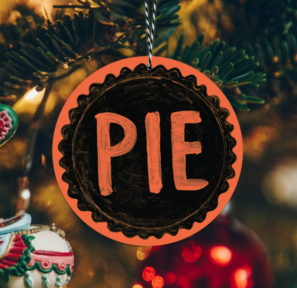 Holiday Pie Christmas Tree Ornament Ornament Xenotees