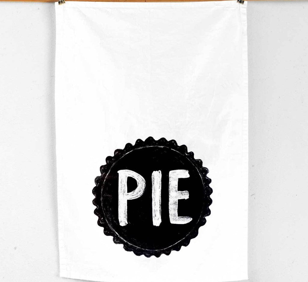 Pie Flour Sack Kitchen Towel Tea Towels Xenotees