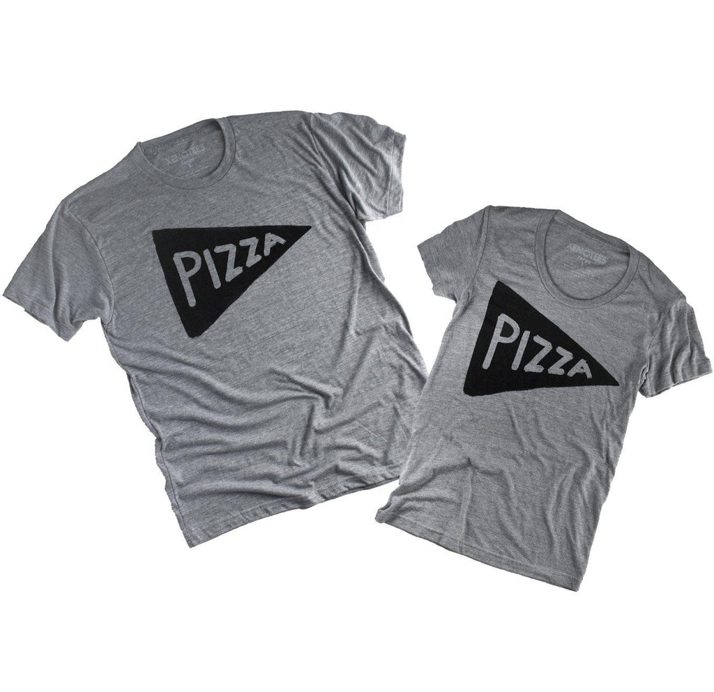 Couples Pizza Shirt Set by Xenotees