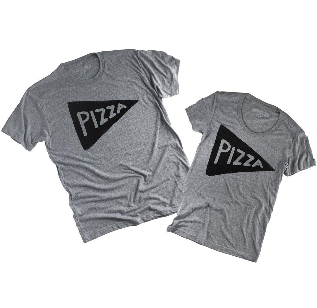 Couples Pizza Shirt Set by Xenotees