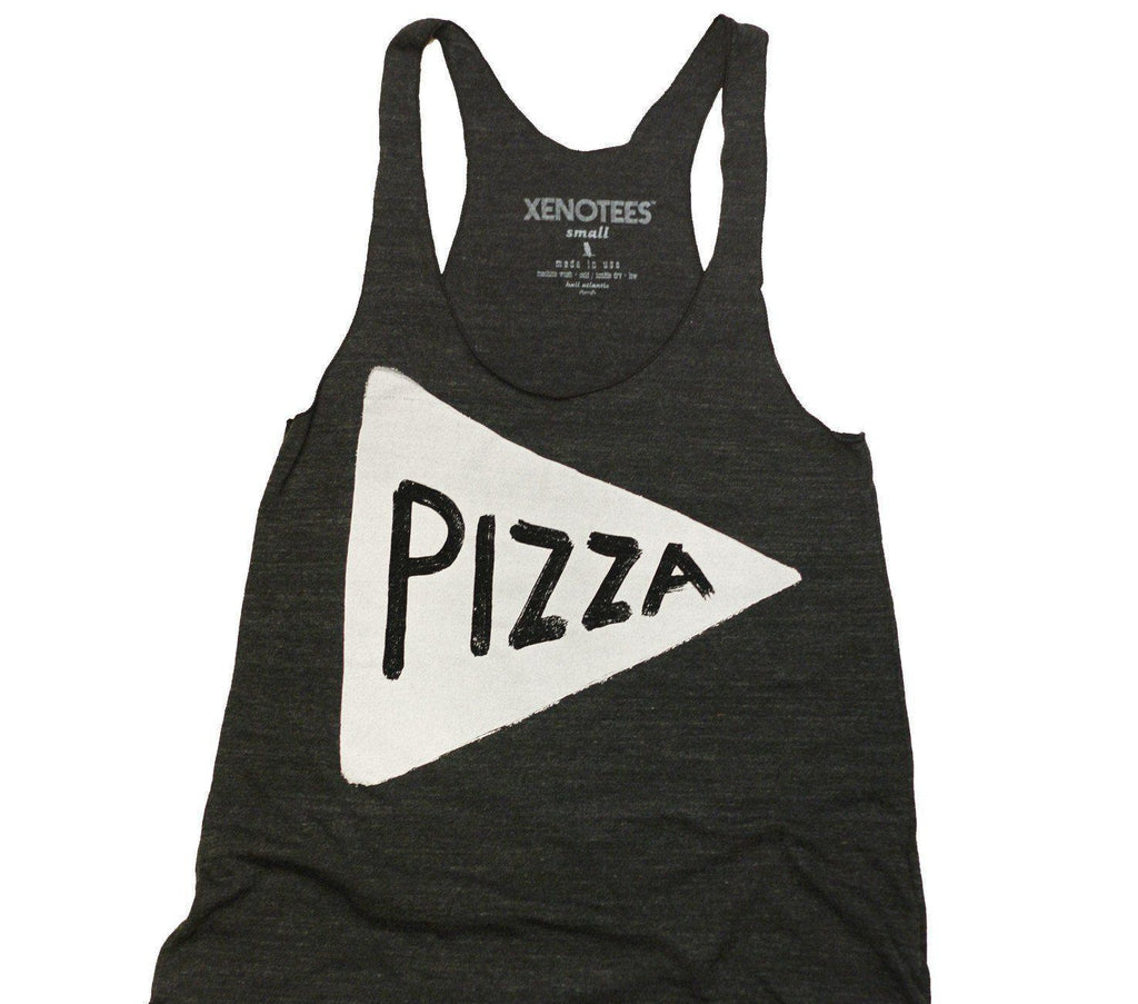 Women's Pizza Party Summer Tank Top Tshirt by Xenotees