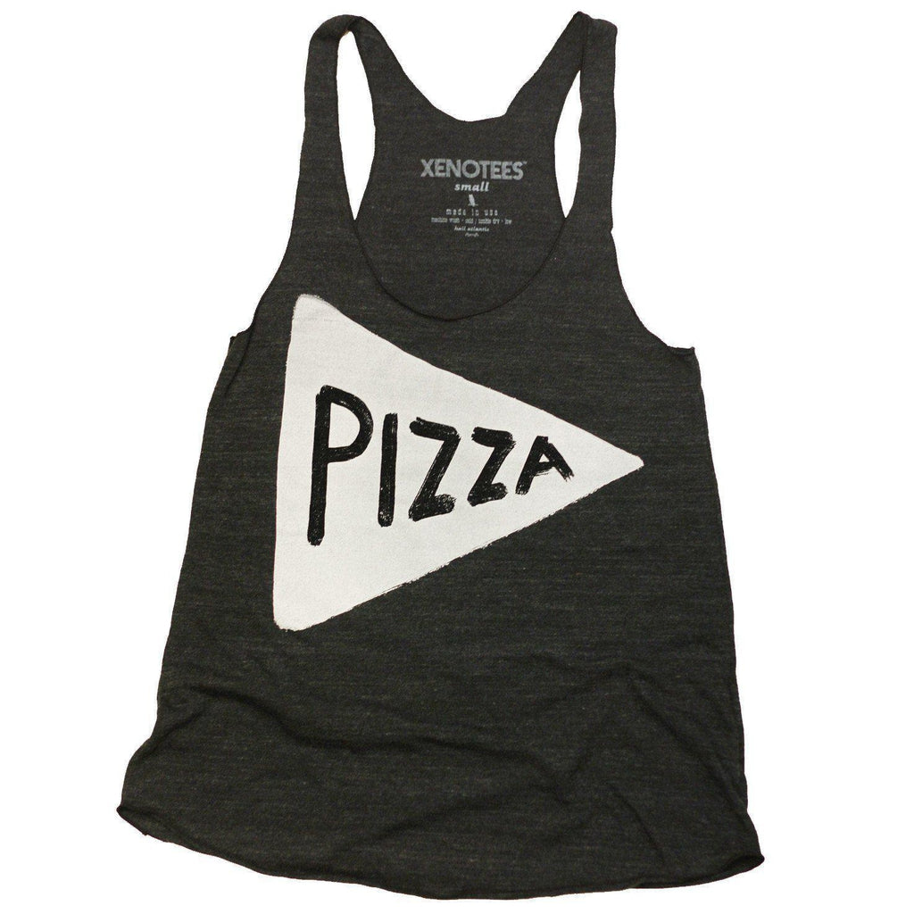 Women's Pizza Party Summer Tank Top Tshirt by Xenotees