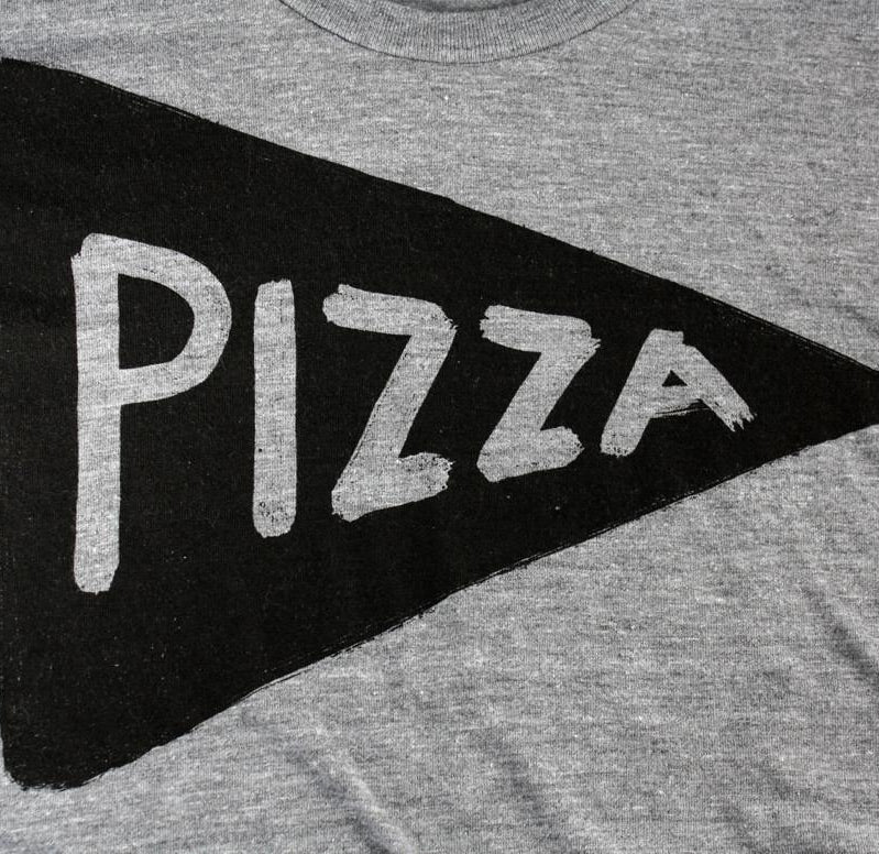 Womens Pizza Party T-shirt by Xenotees