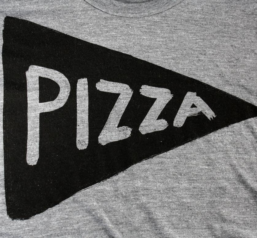 Womens Pizza Party T-shirt by Xenotees