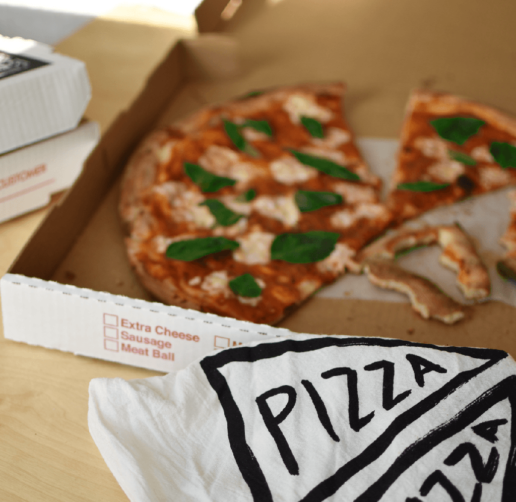 Funny Pizza Lover Printed Kitchen Towel Tea Towels Xenotees