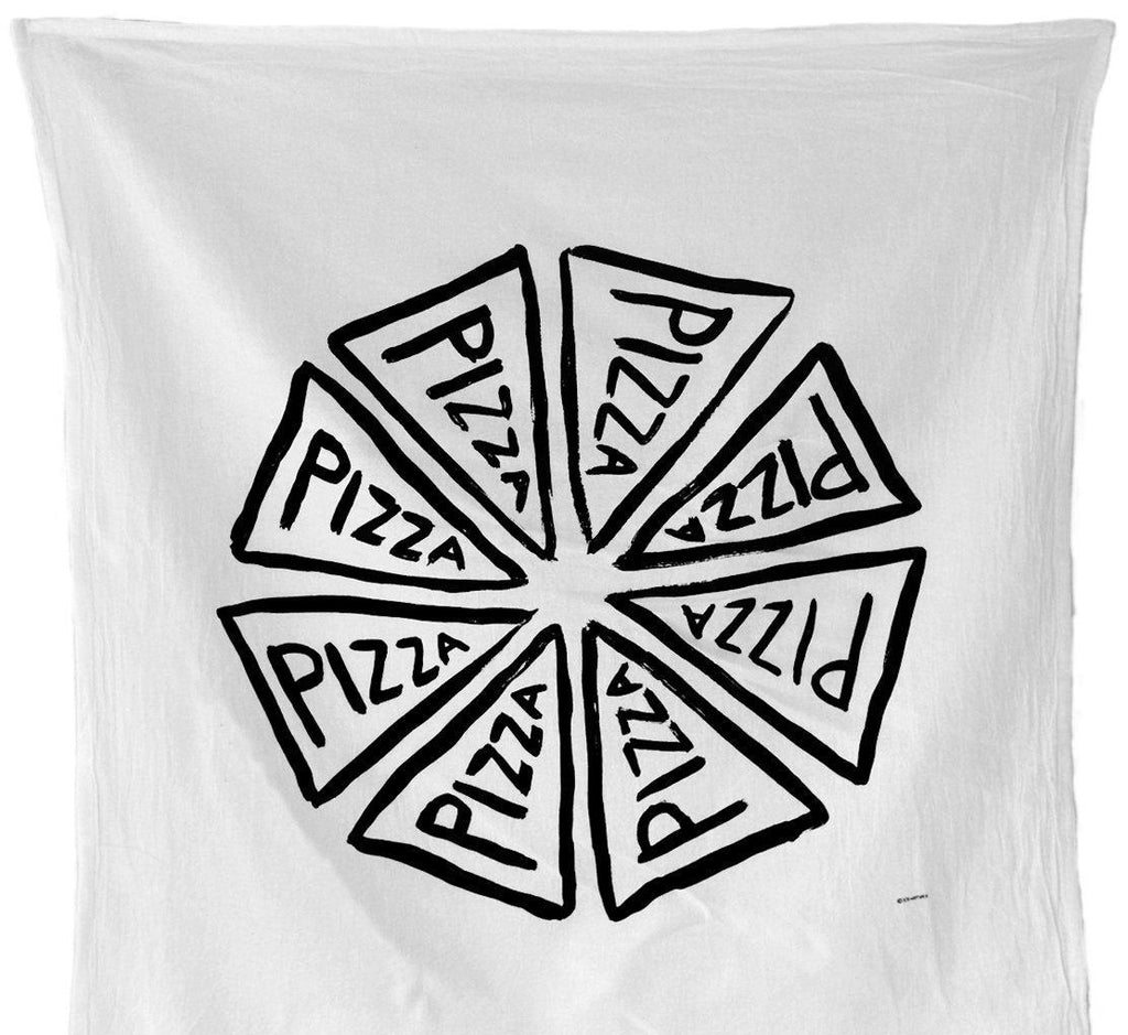 Funny Pizza Lover Printed Kitchen Towel Tea Towels Xenotees