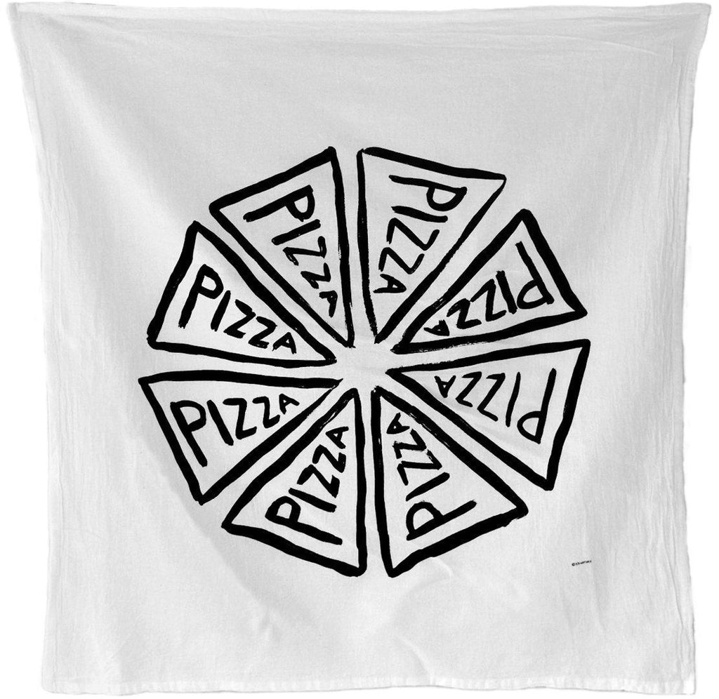 Funny Pizza Lover Printed Kitchen Towel Tea Towels Xenotees