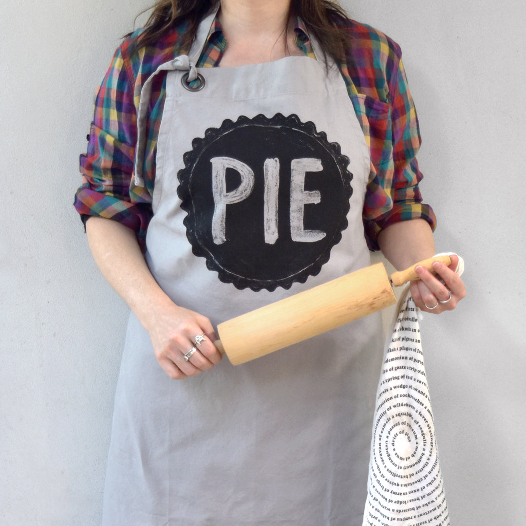 Pie Lover's Cotton Canvas Apron by Xenotees