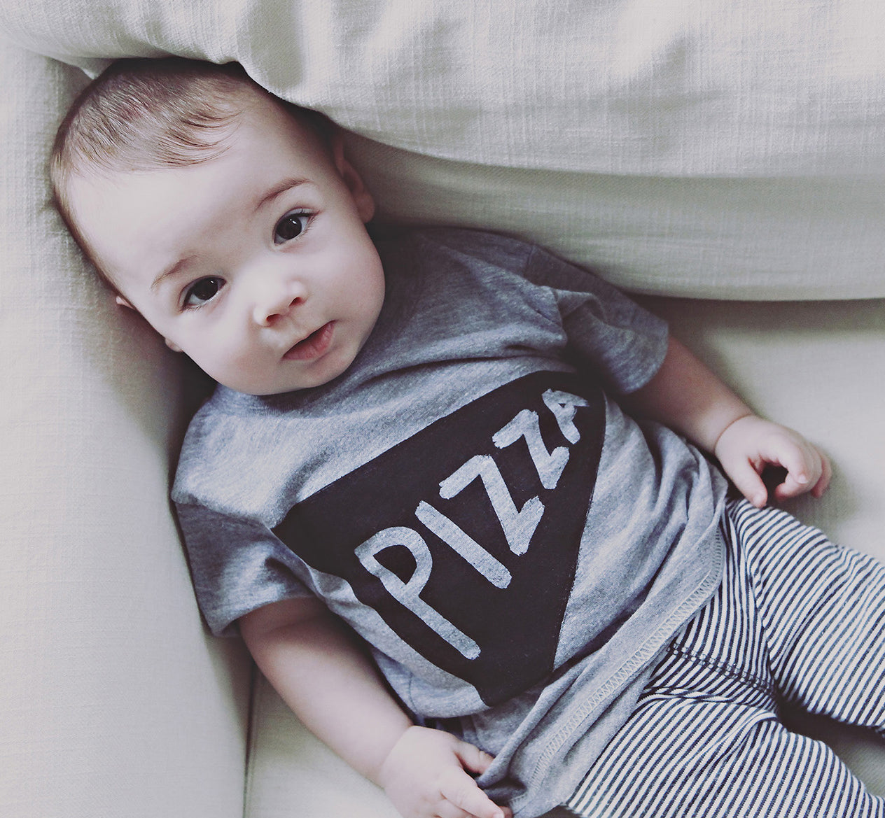 Kids Pizza T Shirt by Xenotees