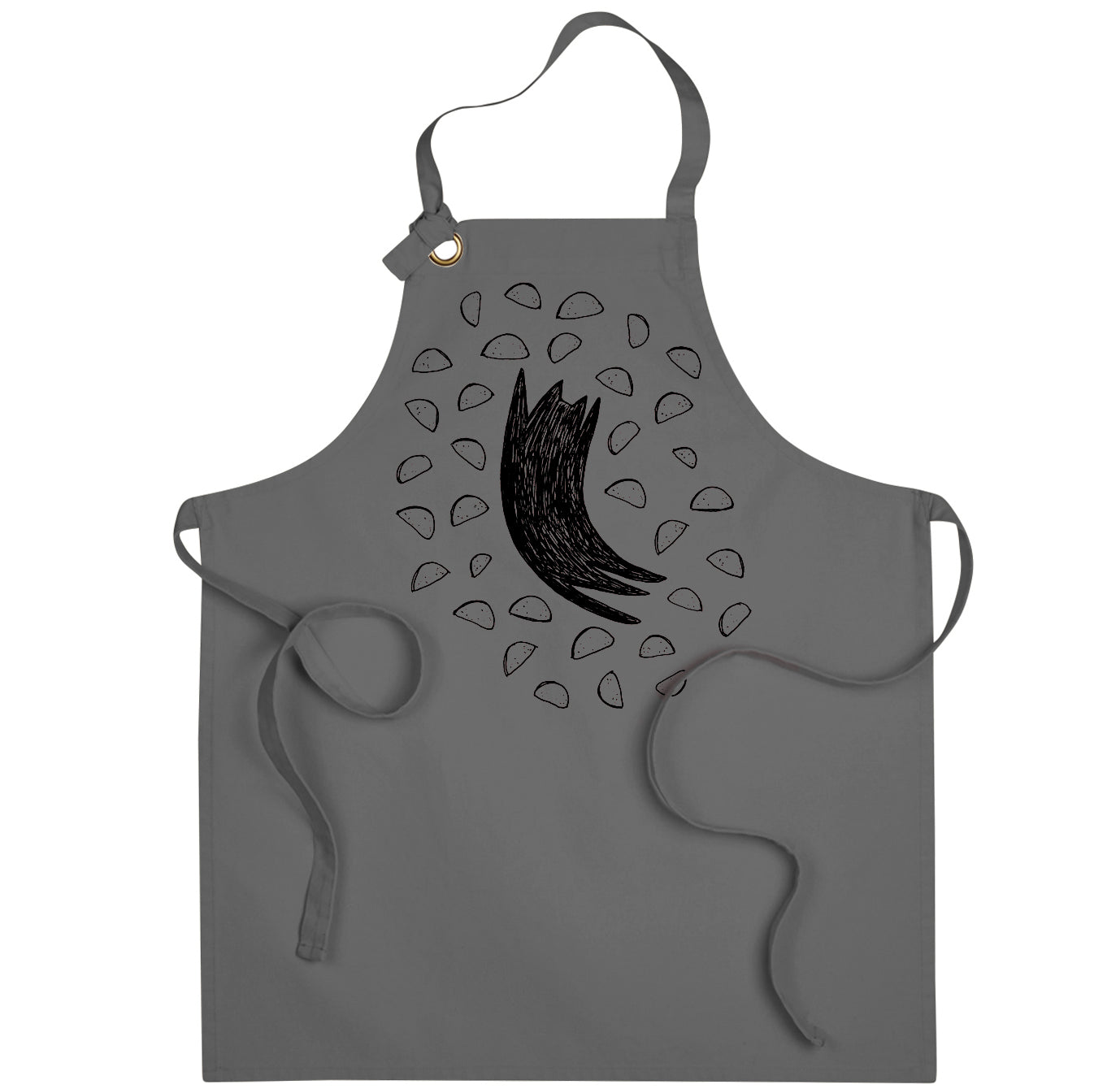 TacoCat Cat Person Canvas Apron Apron Xenotees