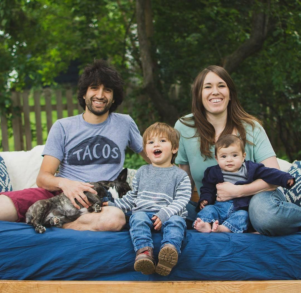 Father Son Daughter Matching Taco T Shirts by Xenotees