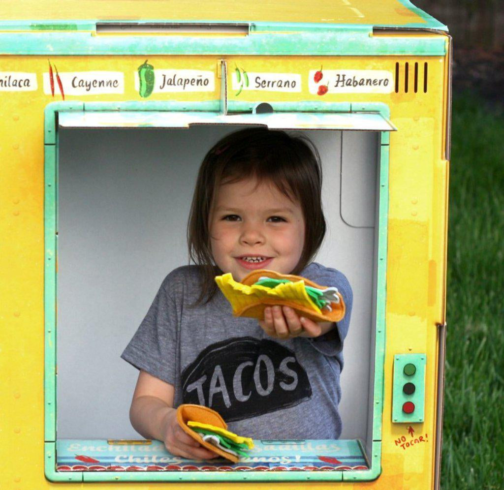 Kids Taco Tuesday Toddler T-shirt by Xenotees