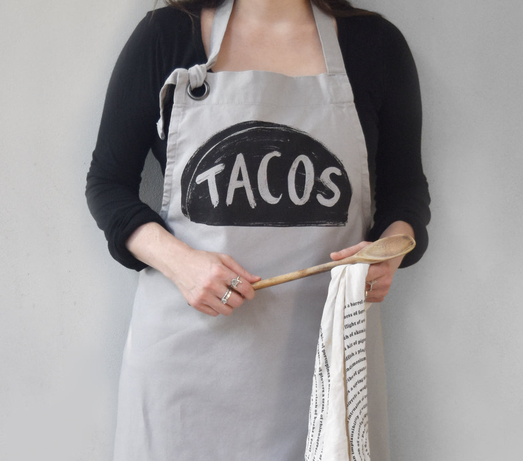 Taco Tuesday Cotton Canvas Apron by Xenotees