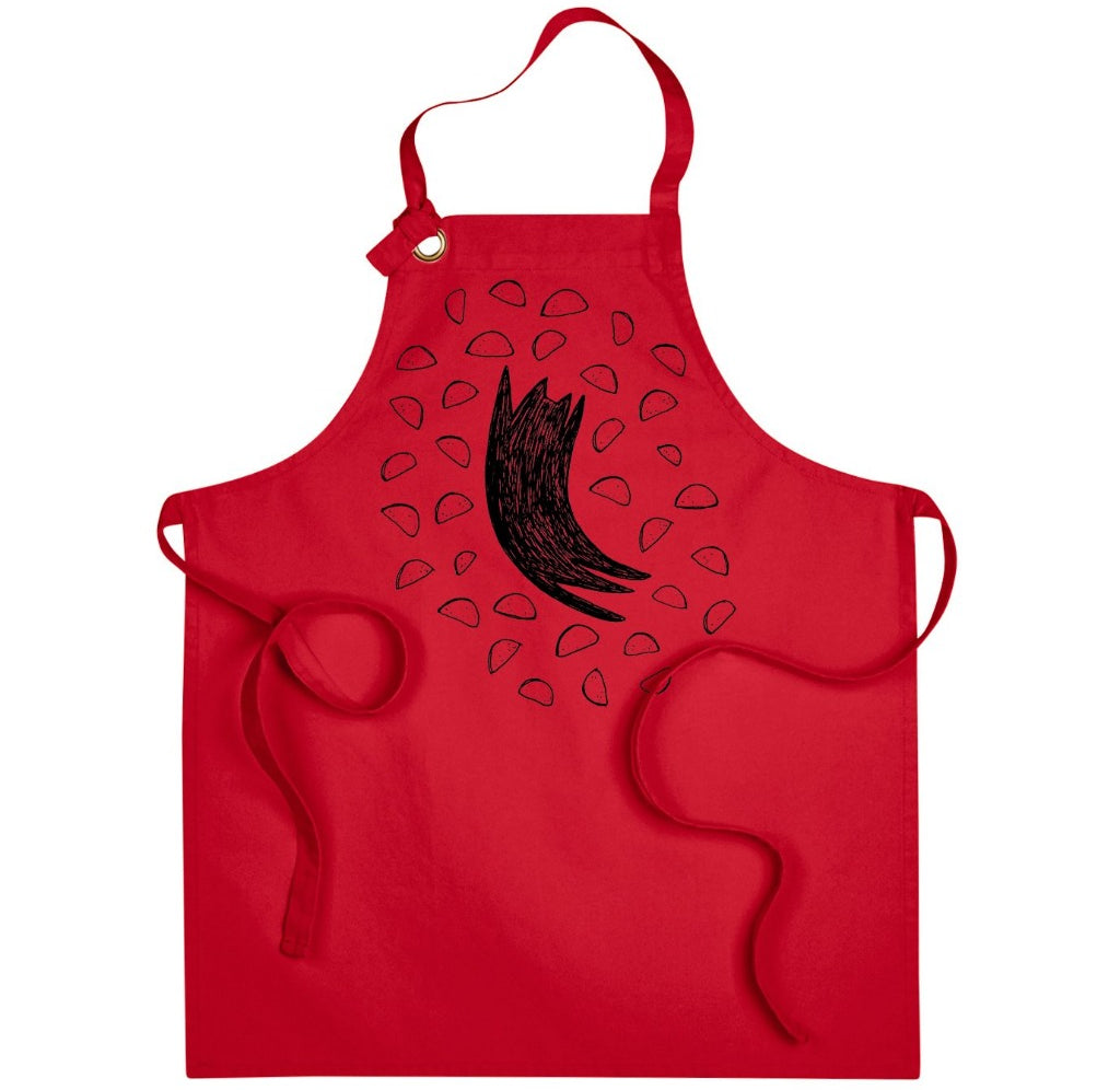 TacoCat Cat Person Canvas Apron Apron Xenotees