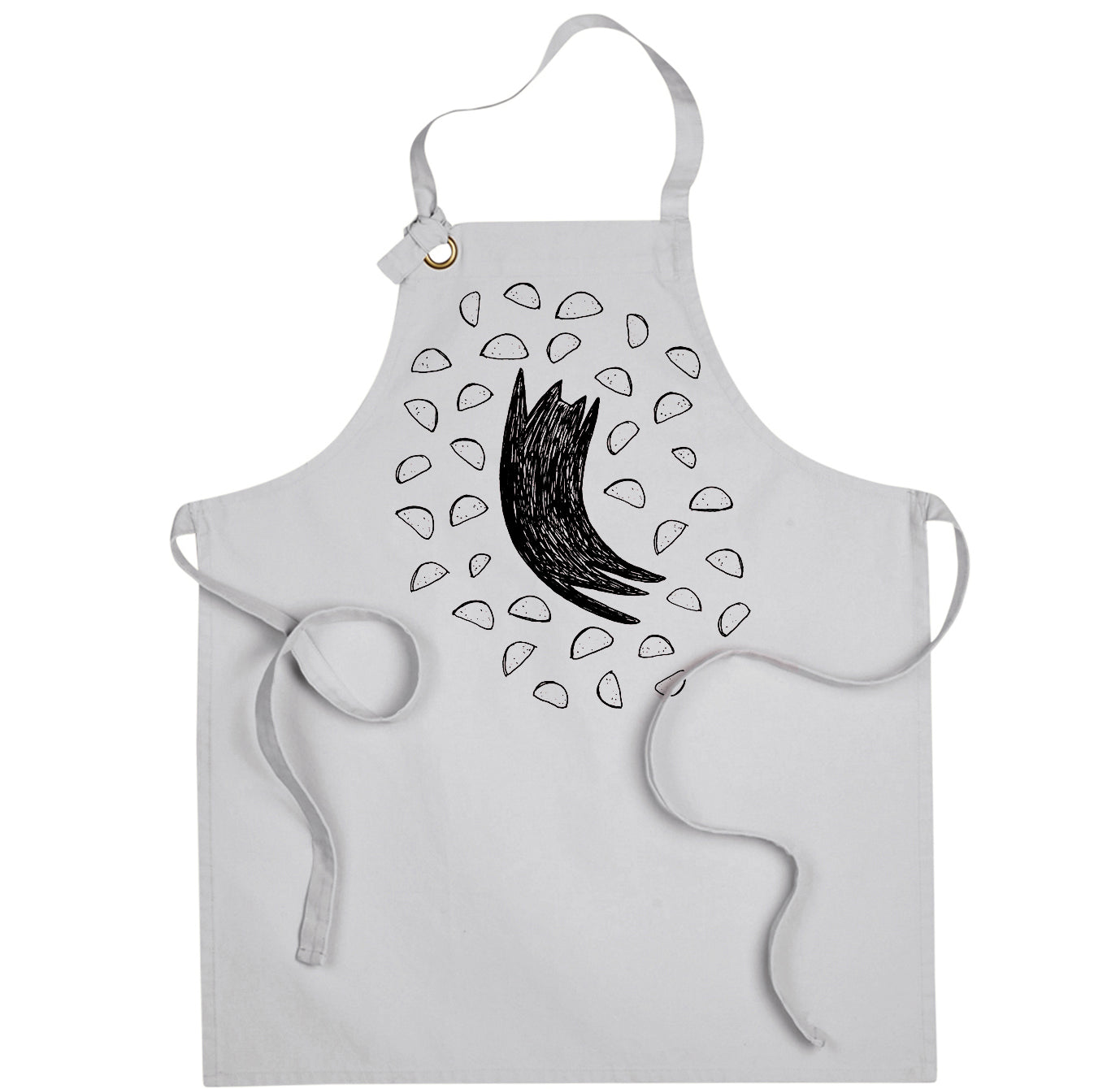 TacoCat Cat Person Canvas Apron Apron Xenotees