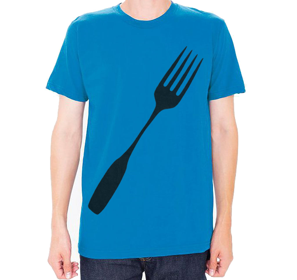 Good Luck Fork T-shirt Men Tshirts Xenotees