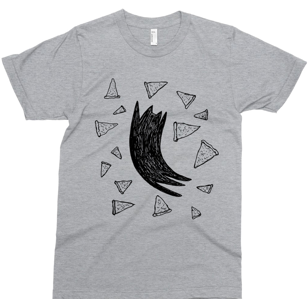 Unisex Pizza Party Cat T-shirt by Xenotees