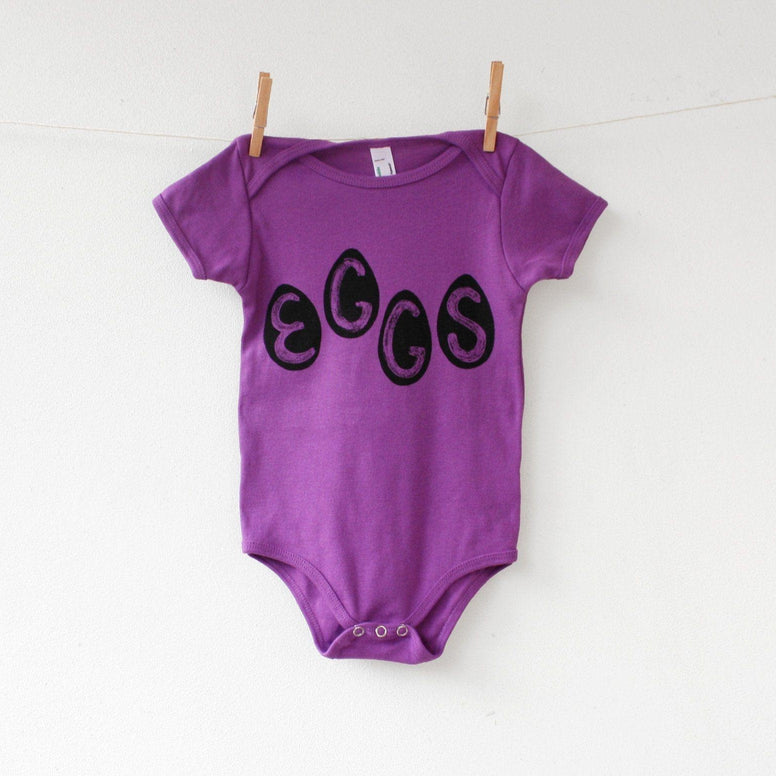 Organic Eggs Onesie Kids Clothing Xenotees