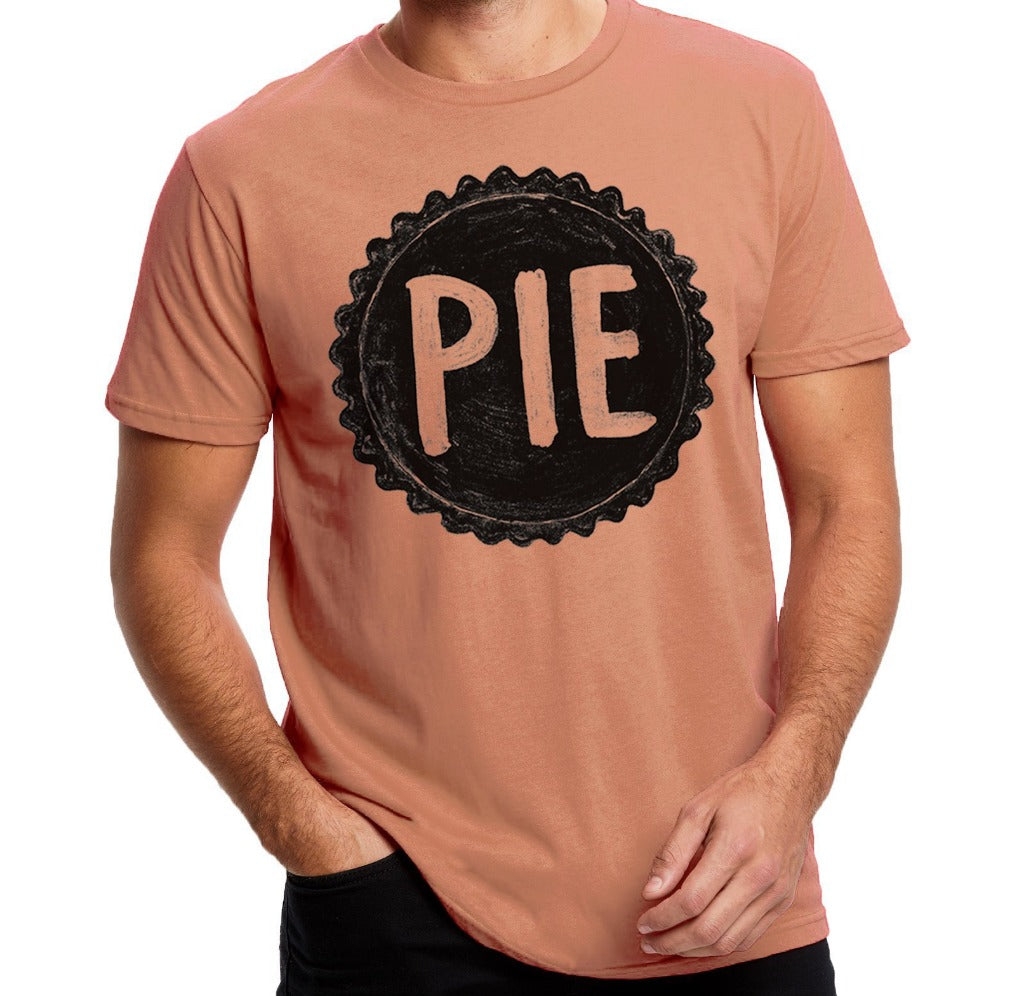 Cinnamon Brown Pie Lover Tee for Bakers