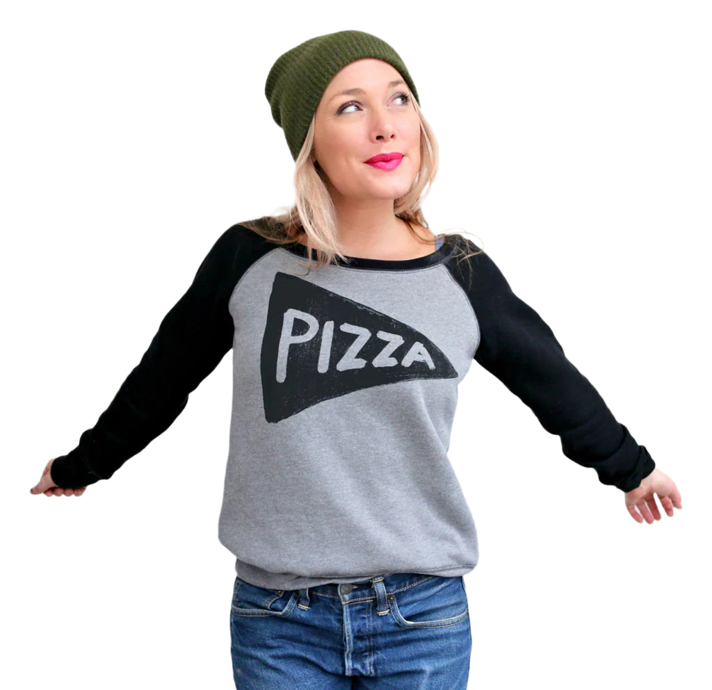 Womens Bella Canvas 7501 off shoulder sponge fleece sweatshirt