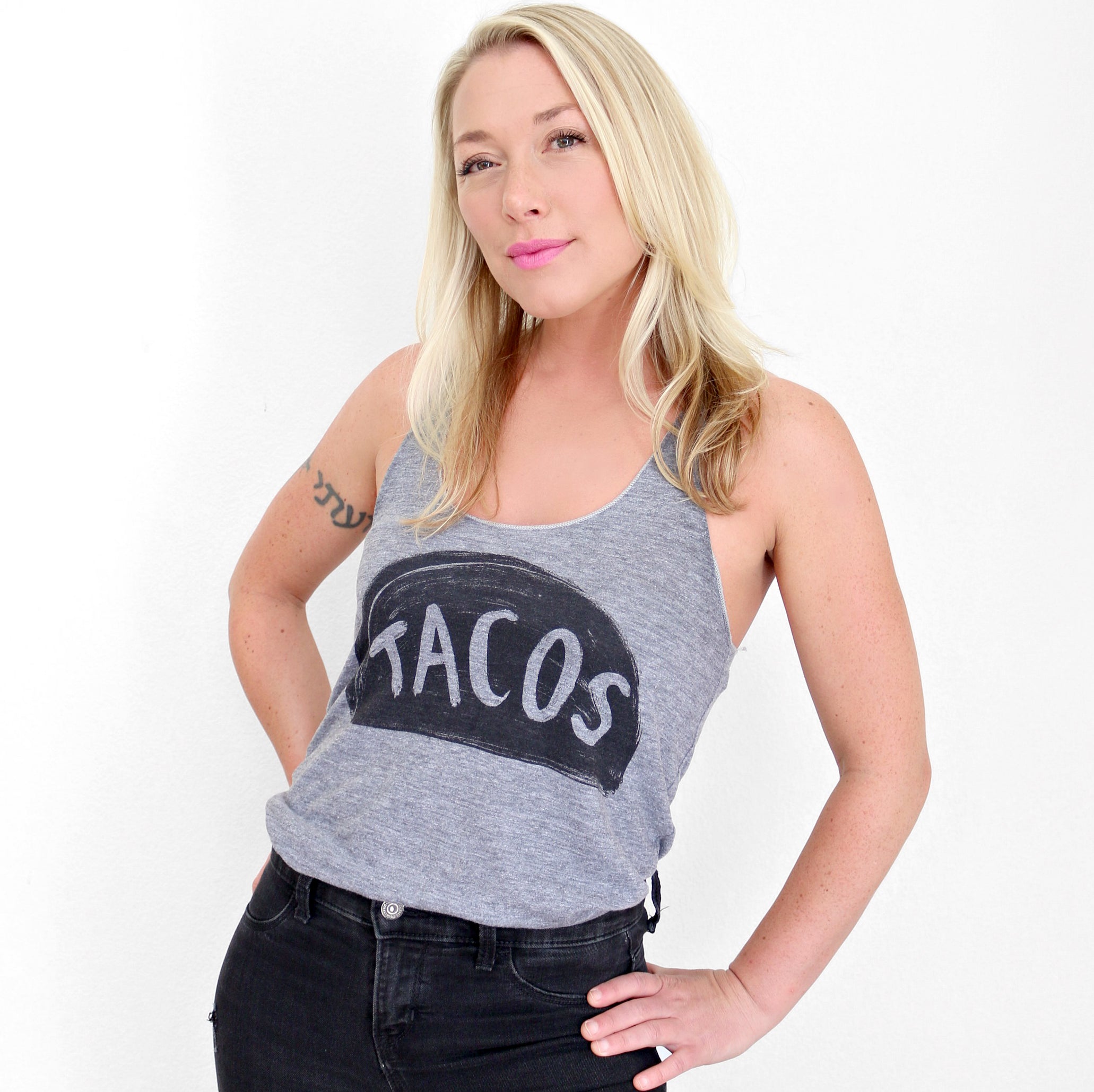 Womens Taco Tuesday Tank Top Graphic T Shirt Womens Clothing Xenotees