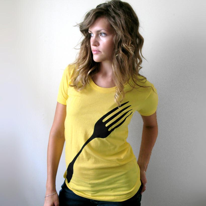 Xenotees Fork T-shirt for Women by Xenotees