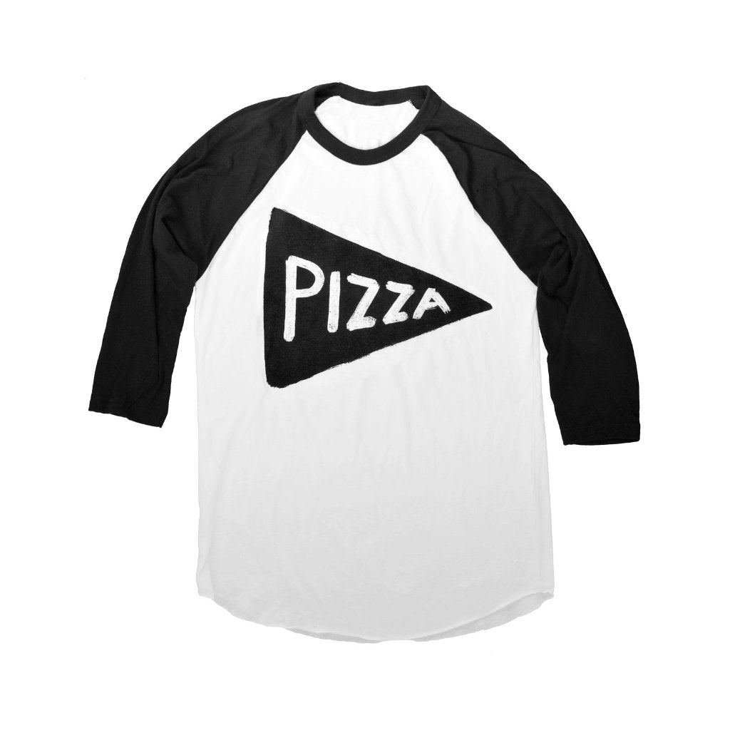 Pizza Party Baseball Jersey T Shirt by Xenotees