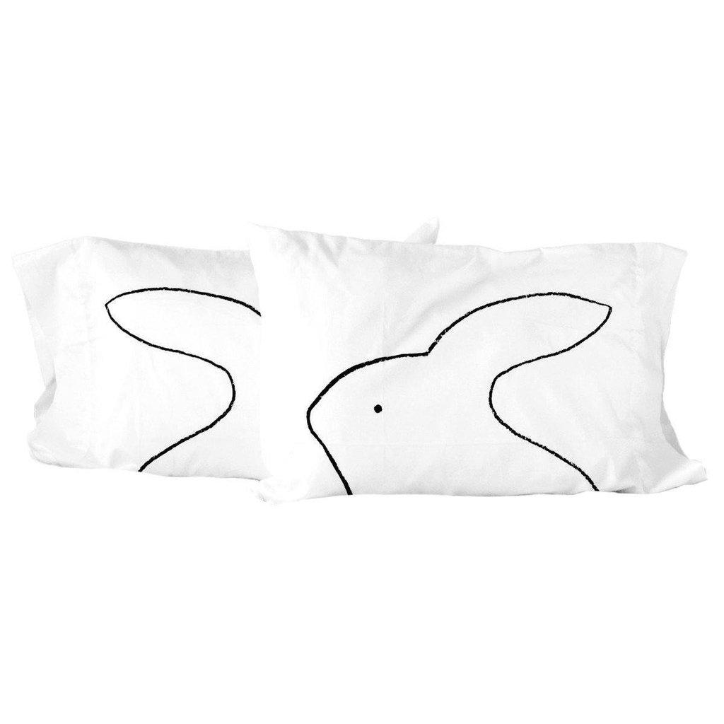 Best Bunnies Pillowcases - Set of 2 by Xenotees