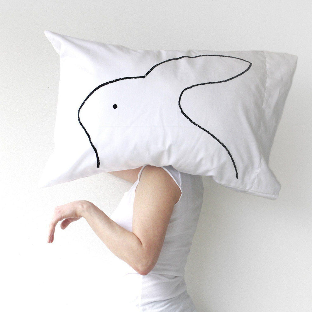 Best Bunny Pillow Case by Xenotees