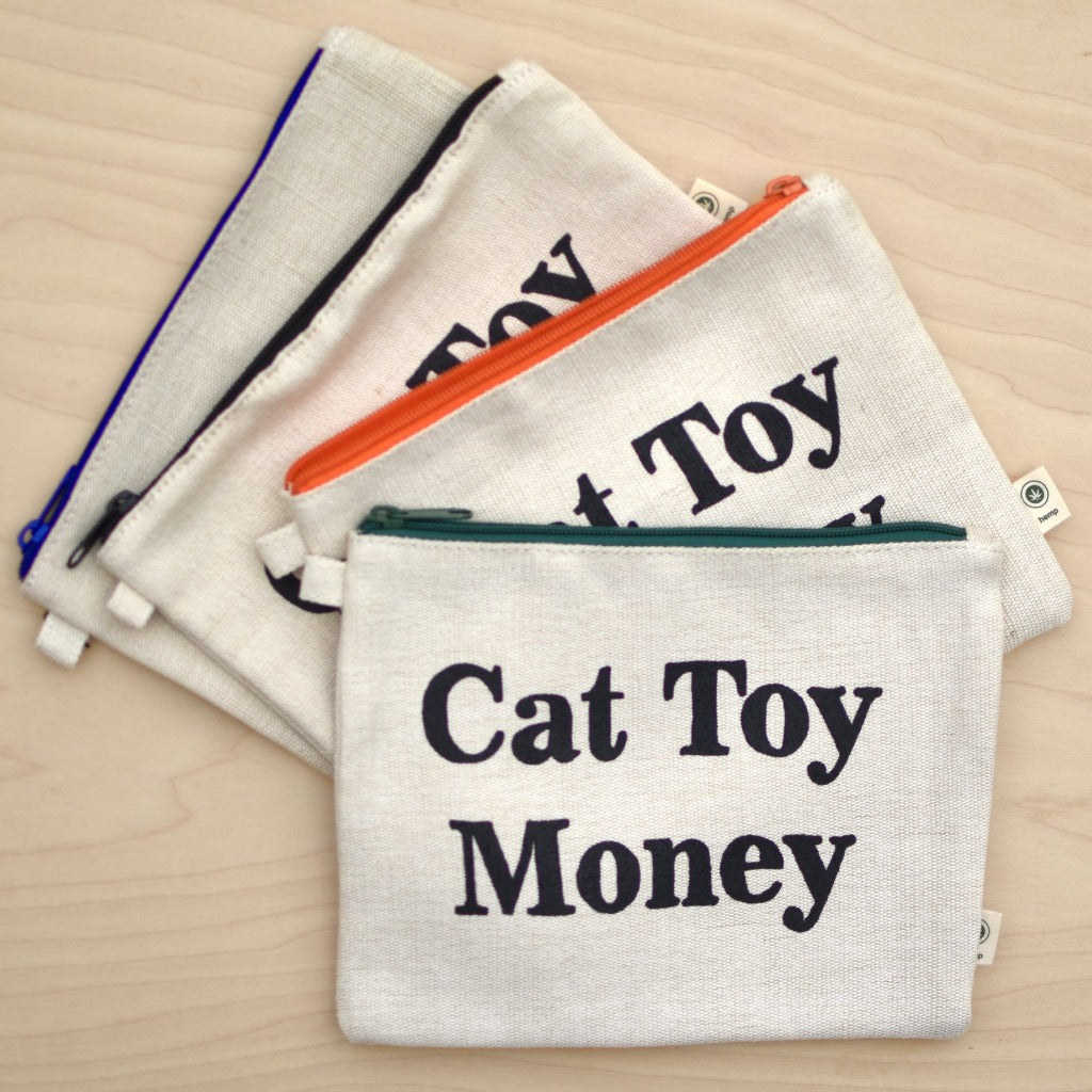 Cat Toy Money Pouch by Xenotees