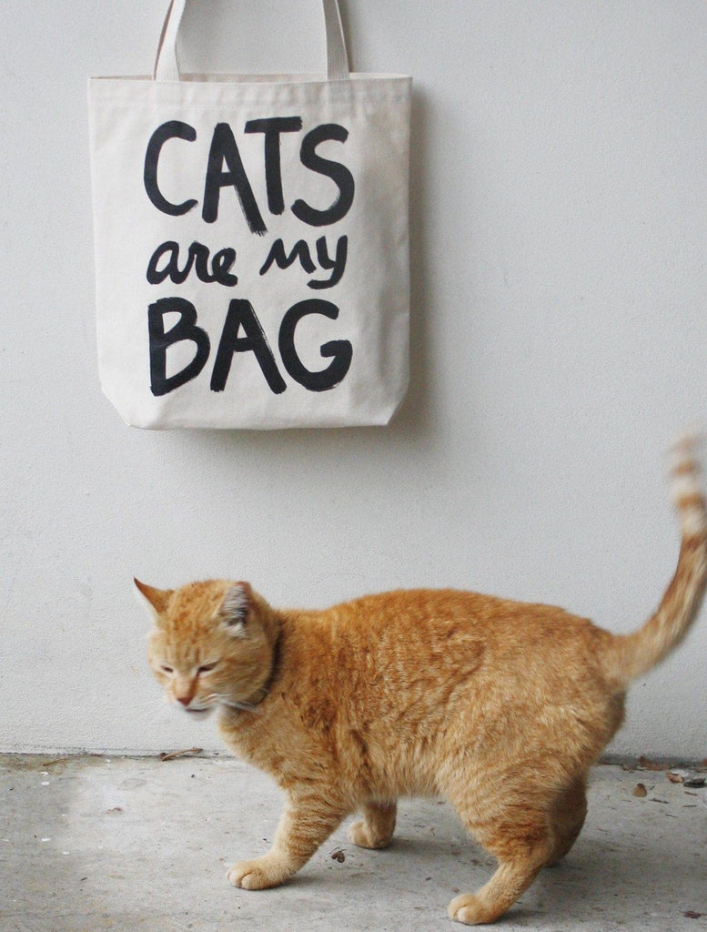 Cats Are My Bag Tote by Xenotees
