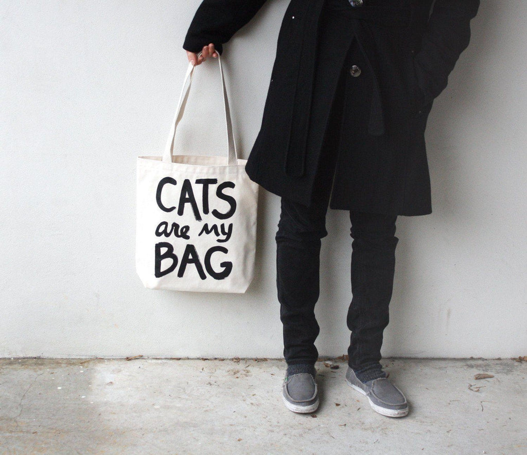 Cats Are My Bag Tote by Xenotees