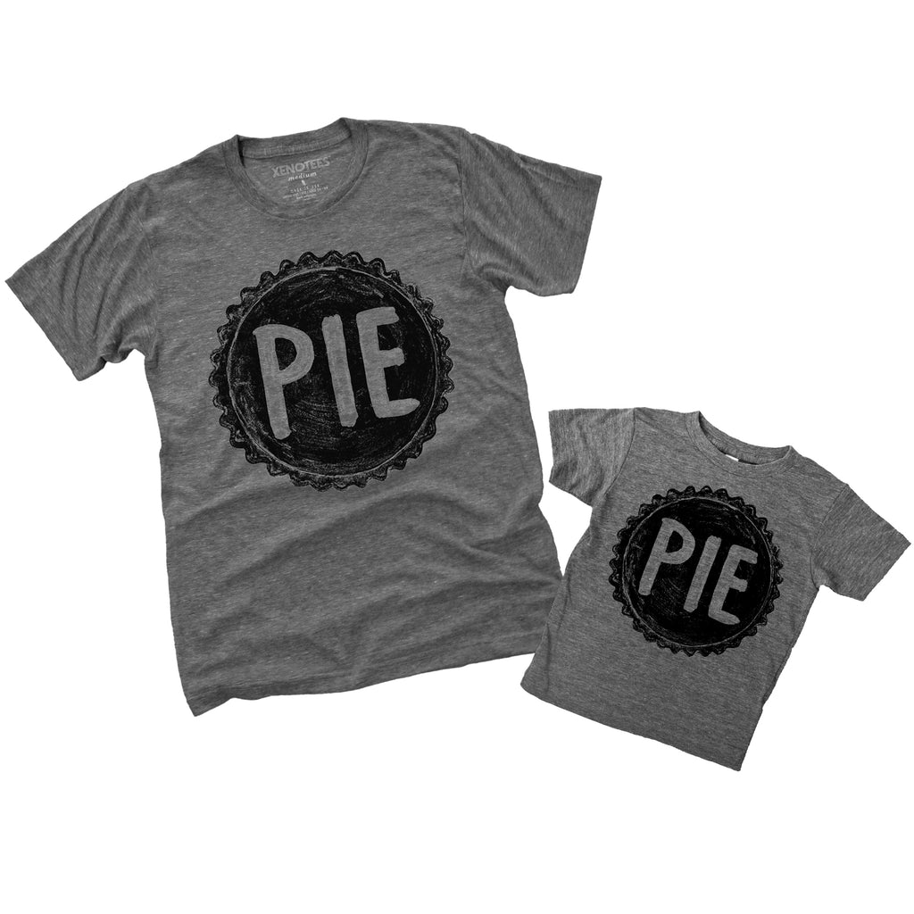 Father Daughter, Father Son Matching PIE T Shirts by Xenotees