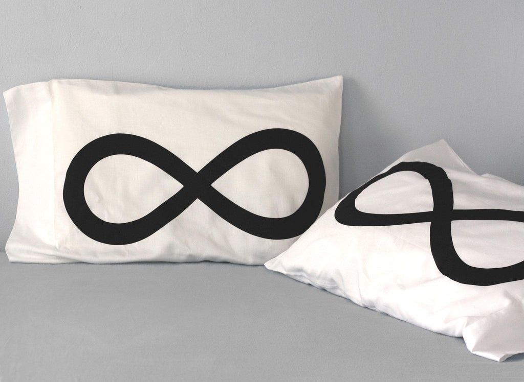 His and Hers Infinity Pillowcases by Xenotees